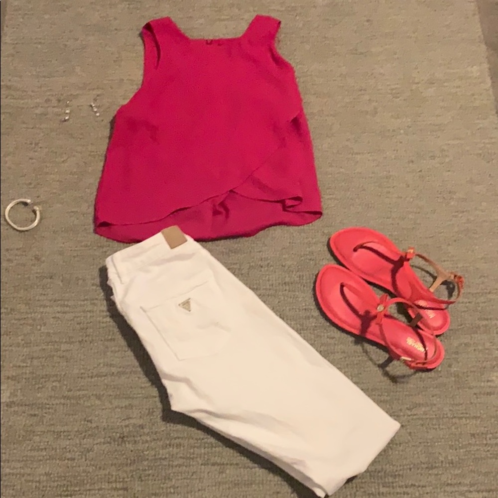 Pink Romeo + Juliet shirt